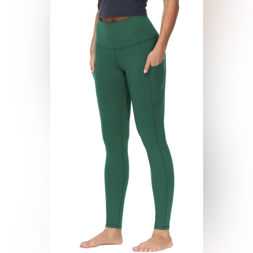 90 Degree Green Leggings